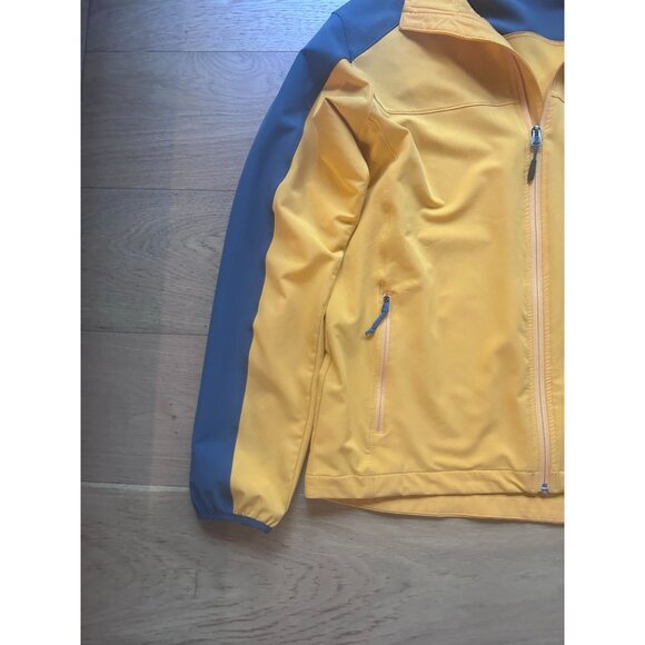 Columbia Omni Shield Jacket Men's Size Medium Full Zip Yellow Zip Pockets - Picture 2 of 8